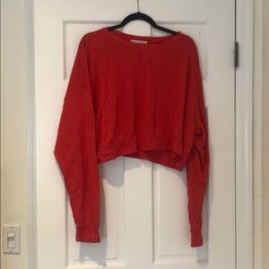 Wildfox red crew neck